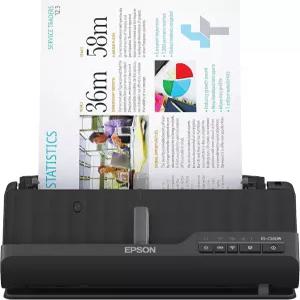 에프손 워크포스 ES-C320W - 무선 컴팩트 데스크톱 문서 스캐너 양면 스캔 가능 자동 공급기 종이 및 카드
