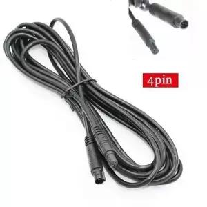 4Pin 자동차 DVR 카메라 연장 케이블 대시 캠 역방향 대 한 여성 커넥터 코드에 2.5M 남성