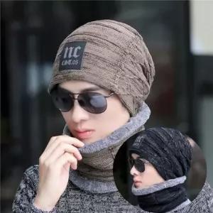 넥워머 목도리 방한 폴라 겨울 모자 비니 남녀 공용 세트 여자비니 겨울모자 모자목도리