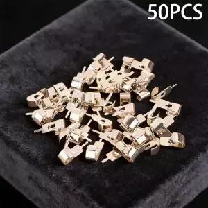 스프링 스틸 18650 배터리 클립 50PCS 홀더 접촉판 삽입 교체 액세서리