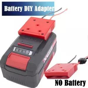 DIY Rc 자동차용 Ozito 18V 이온 배터리 변환기용 파워 휠 어댑터 스위치가 있는 버전과 없는