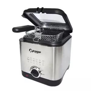케이페이지120 스텐 미니 기름 전기튀김기 1.5L