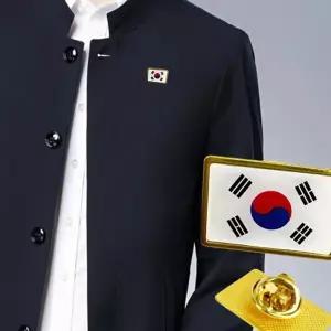 (다올)태극기 뱃지 현충일 애국 배지
