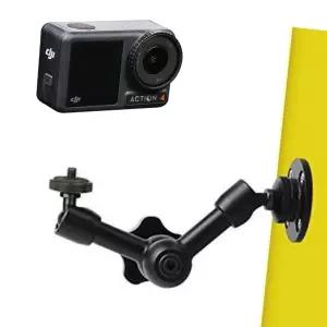 액션캠 삼각대 헤드 삼각대헤드 오즈모 카메라 고정 액션 마운트 벽면 홈캠 호환 DJI
