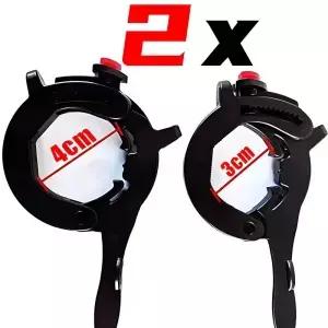 오토바이 크루즈 컨트롤 스로틀 범용 경량 핸드 그립 클램프 가속기 보조 2 개 1