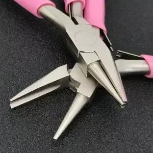 가용 둥근 오목형 펜치 보석 제작용 미니 정밀 와이어 루프 도구 DIY 수공구로 이상적