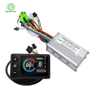 전자 자전거 전기 산악 자전거 스쿠터 수리를위한 250W 350W 500W 36V 48V 브러시리스 모터 드라이브 컨트롤러 S866 1S 컬러 LCD 키트