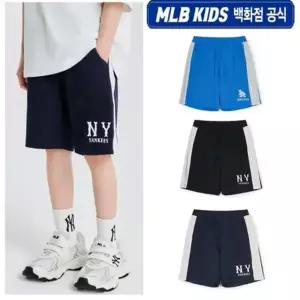 [MLB키즈](강남점)(백화점 공식) 25SS 바시티 러닝쇼츠 7ASPV0253-50BKS