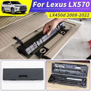 2008-2022 Lexus 570 뒷문 트렁크 비상 도구 내부 업그레이드 액세서리 수정 2019