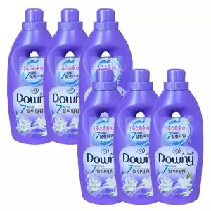 다우니 초고농축 섬유유연제 퍼플 1L x6