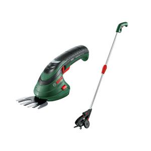 보쉬 ISIO3 + Pole SET 충전잔디깍기 연장손잡이 세트