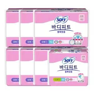 쏘피 바디피트 볼록맞춤 대형 16P 6개 + 소형 16P