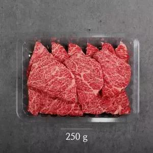 [명품한우금오](냉장/암소)한우 1등급 꽃갈비살 250g