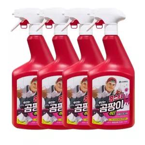 홈스타 맥스프레쉬 뿌리는 곰팡이 싹 곰팡이 제거제 500ml 4개