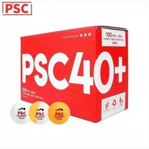 [하프클럽/기타]PSC 탁구공 S40+ 3성 ABS 100개입 연습용 레슨용 플라스틱볼