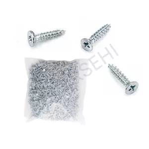접시머리 피스 목공용 스크류나사못 백색 3x30mm 1000개입