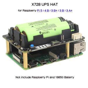 파이 UPS HAT X728 V2.5 전원 관리 보드 5 4B 3B