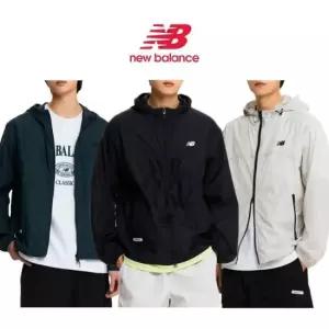 뉴발란스 에센셜 스몰로고 경량 바람막이 NBNAE21013 (32388412)