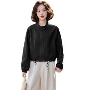 모두팜 여성 가죽점퍼 봄가을 PU가죽자켓 탑코트 MOC