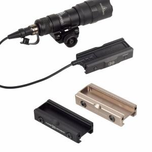 CLOUD DEFENSIVE LCS LCSMK1 Mlok Keymod 레일 마운트 Surefire M600 스카우트 라이트 손전등 ST07 압력 패