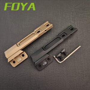 전술 Mlok Keymod Thorntail 손전등 오프셋 적응 마운트 M300 SF 스카우트 라이트베이스 Airsoft 사냥 램프