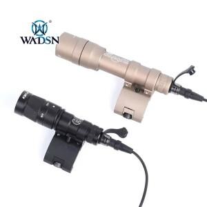 WADSN Airsoft 전술 손전등 스카우트 라이트 마운트  Surefire M600C M300A 20mm 피카티니 레일 무기 액세