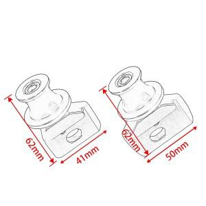 WOLFLINE 혼다 CB650R 2019-2023용 리어 포크 액슬 스탠드 나사 스윙암 스풀 슬라이더 리프팅 엘리베이팅