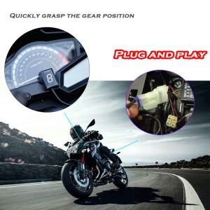 오토바이 Ecu 직접 마운트 1-6 속도 기어 디스플레이 표시기 Kawasaki ER6N Ninja 650 300 Z750 Z900 Zx6R