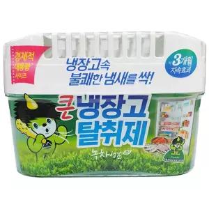 산도깨비 큰 냉장고탈취제 녹차 420g 음식냄새제거 냉장고방향제