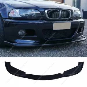 광택 블랙 ABS 프론트 립 스플리터 디퓨저 BMW E46 M3 쿠페카브리오 01-06 호