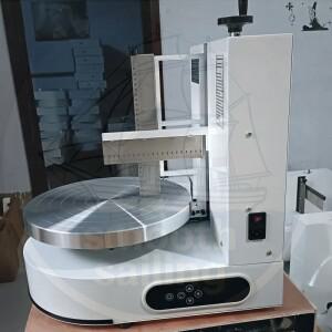 4-12인치 케이크 크림 코팅 기계, 110V 220V 자동 생일/웨딩 아이싱 도포