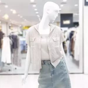 [하프클럽/에이비에프지]abfz sh06 윈디네트니트집업세트 데일리룩 SLBQA3Y33H