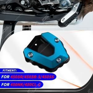 CFMOTO 450SR/450SRS/450SS/450NK/450CLC 사이드 스탠드 지지대 킥 확장기 바이크 오토바이 액세서리 부품