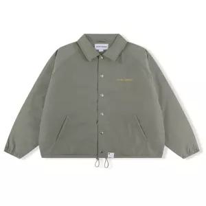 Lined Stout Coach Jacket Grey