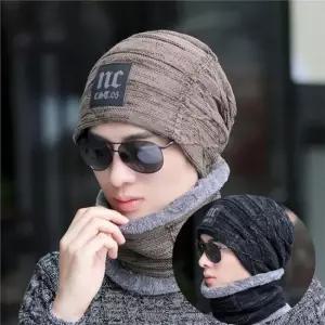 넥워머 목도리 방한 폴라 겨울 모자 비니 남녀 공용 세트 여자비니 겨울모자 모자목도리