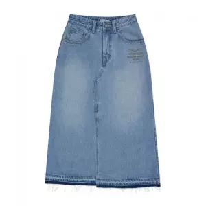 와키윌리 WACKY WILLY 우먼스 롱데님 스커트 블루 WA2501SR61BL 494369