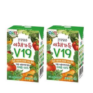 정식품 145ml 48팩 x 건강담은 V19 야채가득