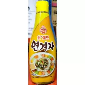 오뚜기 오쉐프 연겨자 소스 - 480g/겨자/고추냉이/와사비/다용도/냉채/요리/냉면/업소/용/식당/가정/급식