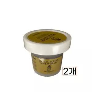 스킨푸드 블랙슈가 마스크 워시오프 120g 2개