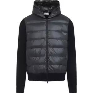 25FW 몽클레어 TRICOT 트리콧 블랙 패딩 가디건 K2091 9B00041 M1131 999