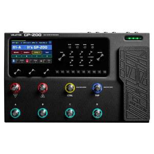 VALETON GP-200 멀티 이펙트 기타/베이스 페달, 익스프레션, FX 루프, 미디, 앰프 모델링, IR 캡 시뮬레이션, 스테레오, USB 인터페이스 포함