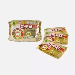 테온셀 지엘 국내생산 일회용 캠핑용 군인 등 붙이는 핫팩 하루온팩 12시간 지속 개별포장 100매입
