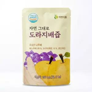 자연식품 자연그대로 도라지배즙 총120팩