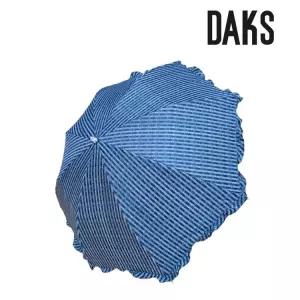 [백화점 홈쇼핑 정품] DAKS 프릴 스트라이프 양산 UV차단 접이식 DAKS프릴 PBI045I