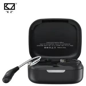 KZ AZ09 HD Bluetooth 호환 모듈 5.2 헤드폰 무선 업그레이드 케이블 HIFI 이어훅 CPIn 충전 빈 포함