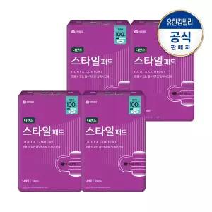 디펜드 디펜드 여성용 스타일 요실금 패드 참숯 중용량24Px4팩