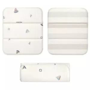PVC매트 간편한 휴대용 접이식 양면 PVC 매트 쿠션 방석 35x30