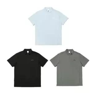 아이더 3가지 색상 ICE 아이스 조직 남성 반팔짚업 티셔츠 DMM24207 SDZ299 XUD910