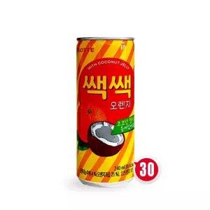 롯데 쌕쌕 오렌지주스 240ml 30개