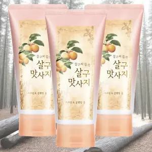 LG생활건강 살구 스크럽 앤 클렌징 폼 120g 3개